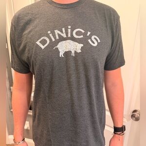 Gray DiNic's Graphic T-Shirt
